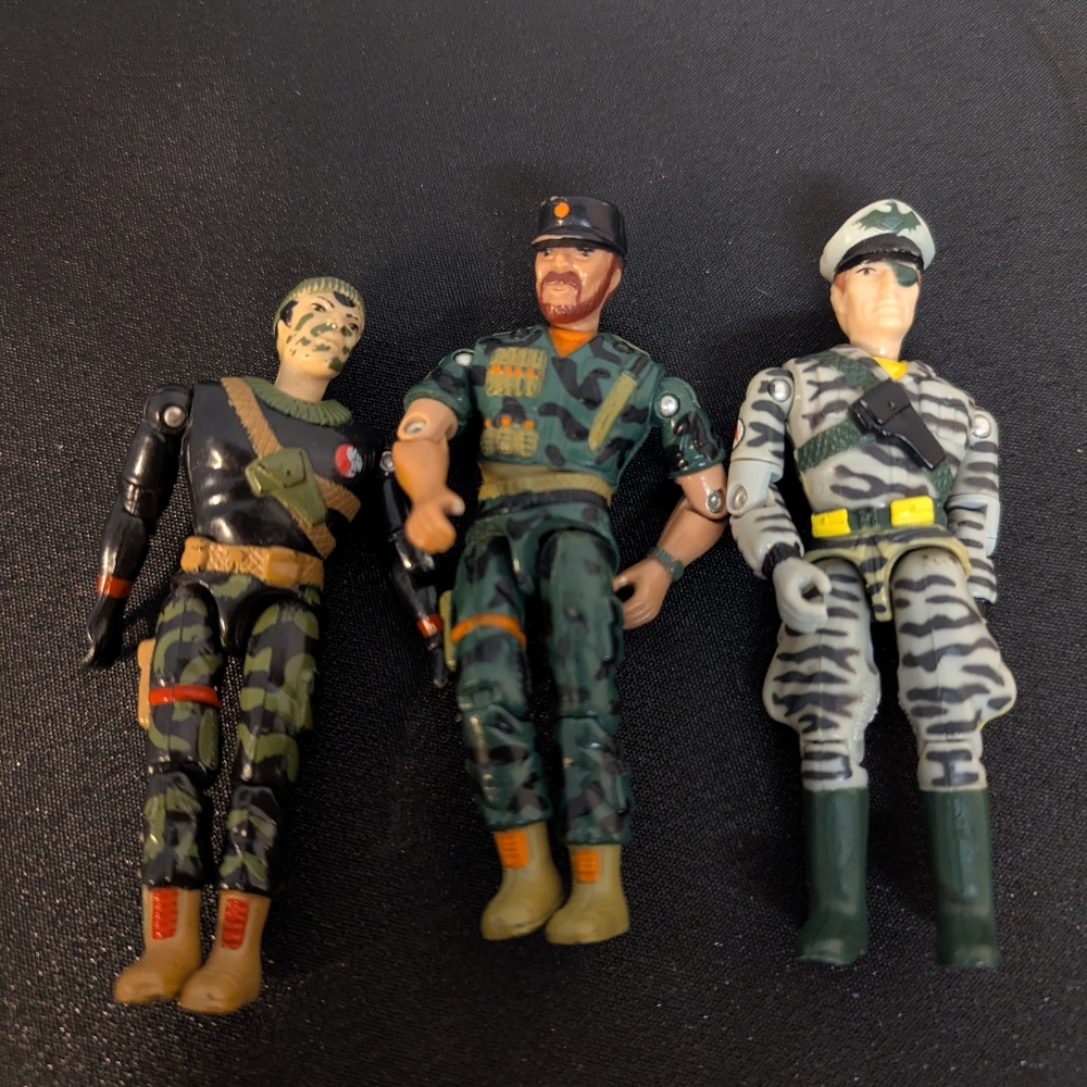 4/$20 Lanard The Corps Lot Of 3 Action Figures